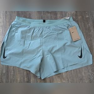 Nike Aeroswift Dri-Fit 4” Mineral Running Shorts (Men's L)